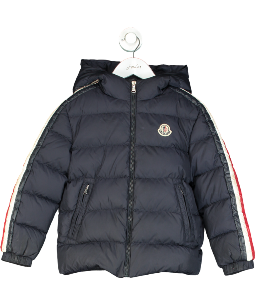 Moncler Blue Kids Chrale Quilted Shell Jacket 8 Years