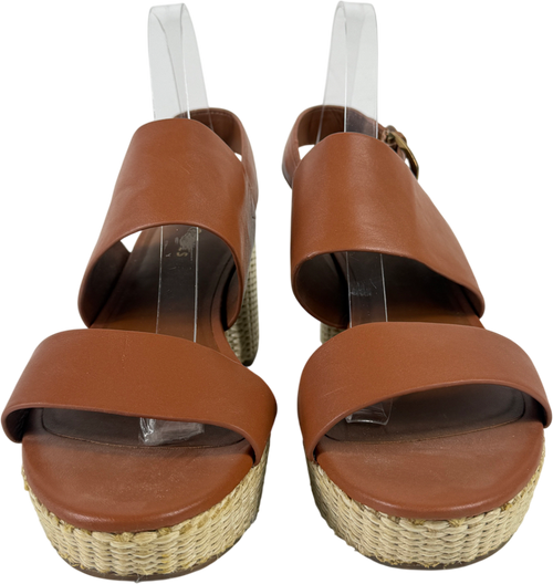 Aerosoles Brown Comfortable Women's Platform Sandal In Tan UK 9.5 EU 42.5