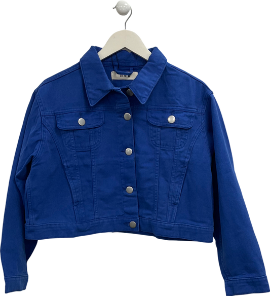 Yours Blue Cobalt Denim Jacket UK 14