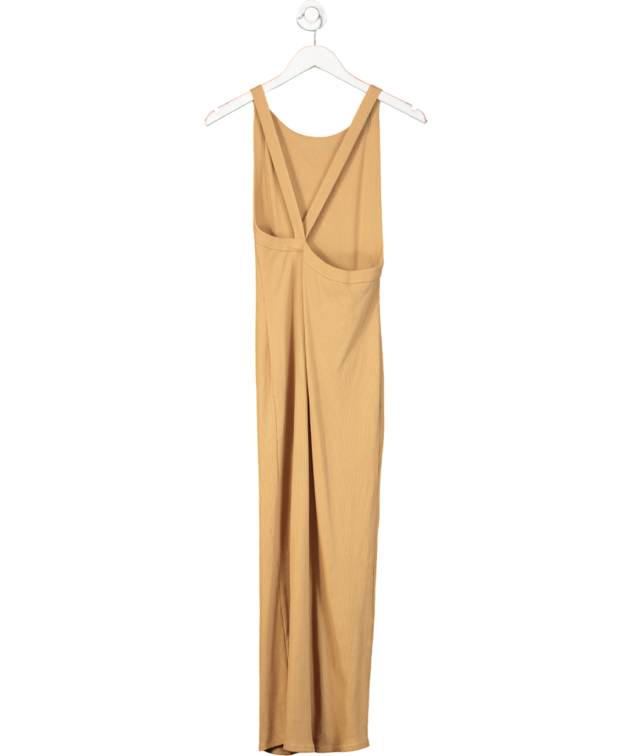 The Line by K Beige Maribel Maxi Dress UK S