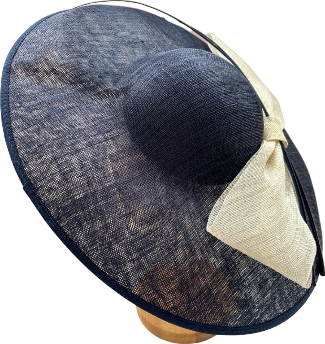 Karen Millen Navy Statement Bow Detail Fascinator One Size