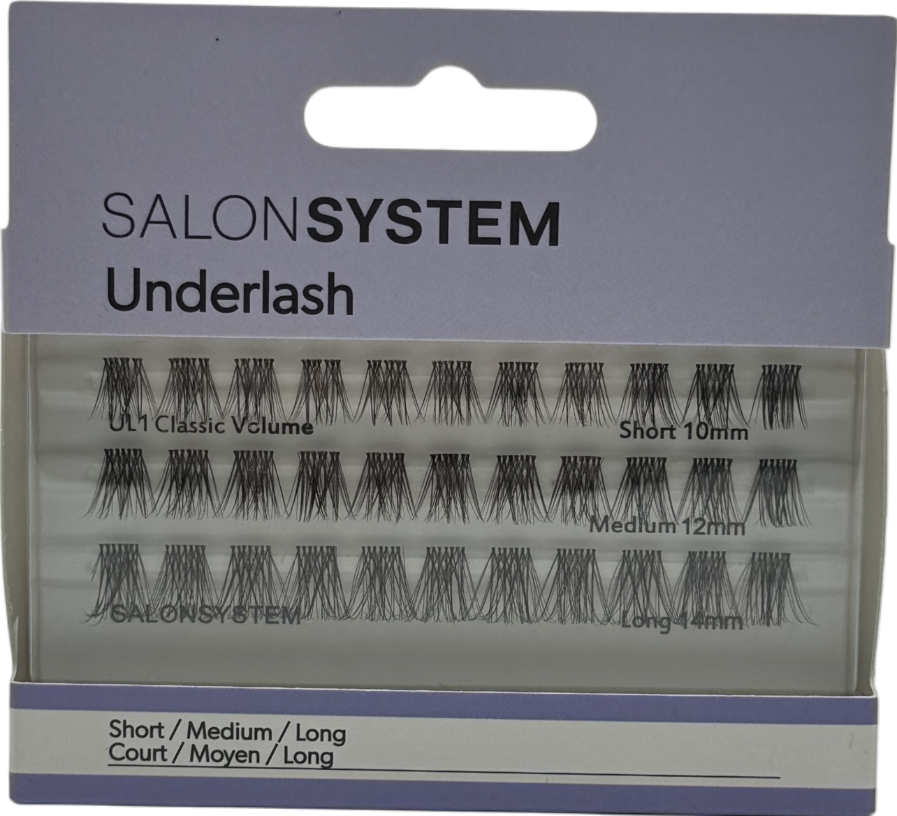 Salonsystem Underlash Lashes Ul1 Classic Volume Mixed Length mixed sizes
