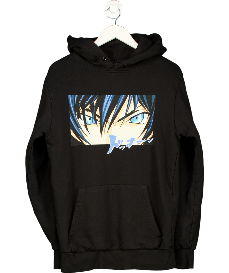 Trapstar Black Manga Vision Hoodie UK M