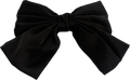 Anisa Sojka Black Handmade Hair Bow Clip
