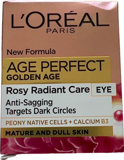 L'Oréal Paris Age Perfect Golden Age Rosy Radiant Care Eye 15ml