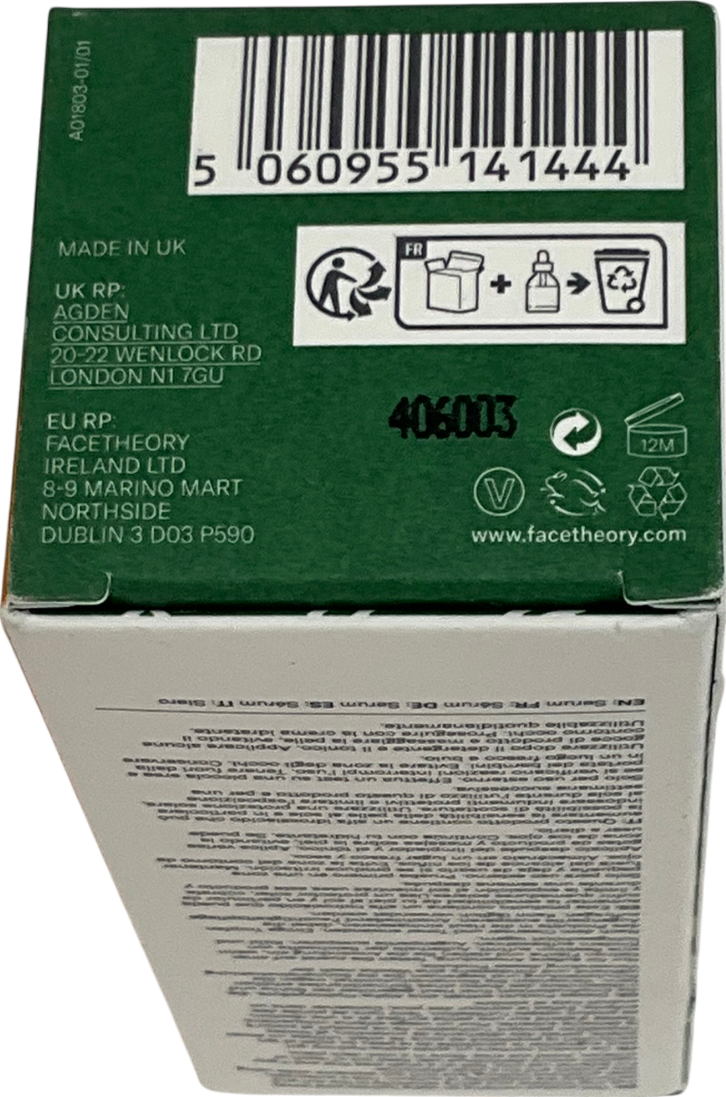 facetheory Glow-c Daily Moisturiser Spf 30 50ml