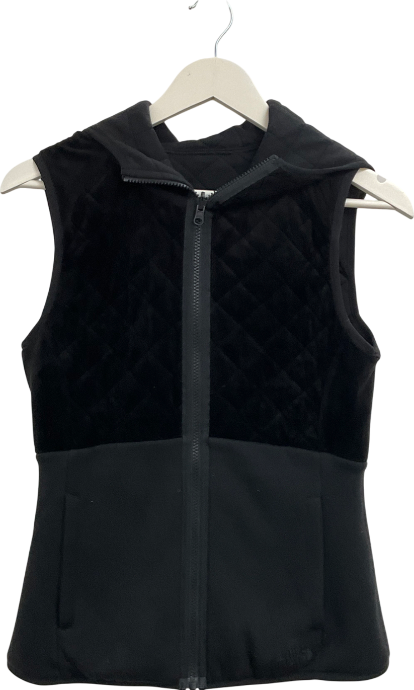 The North Face Black Reversible Jersey And Fleece Gilet UK S