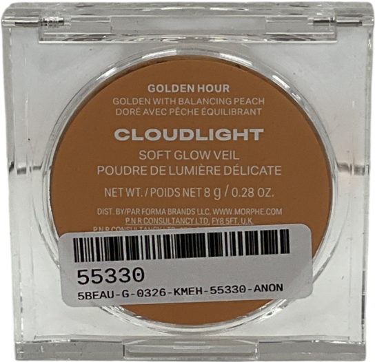Morphe Cloudlight Soft Glow Veil Finishing Powder Golden Hour 8g