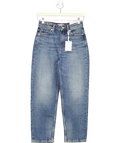 Tommy Hilfiger Blue Classic Straight High Waist Jeans L28 W24