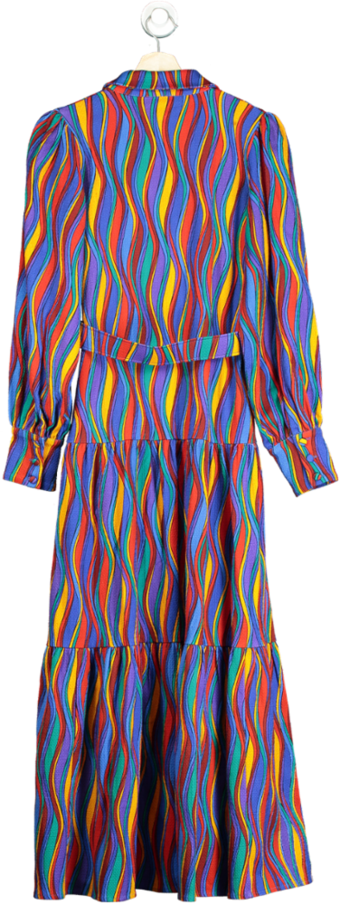 Paolita Multicolour Long Sleeve Maxi Dress S