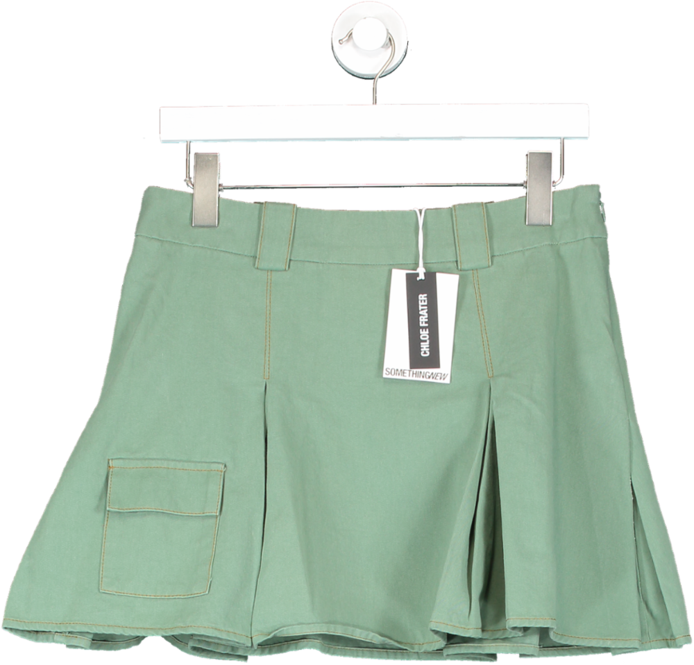 somethingnew Green Mini Skirt UK S