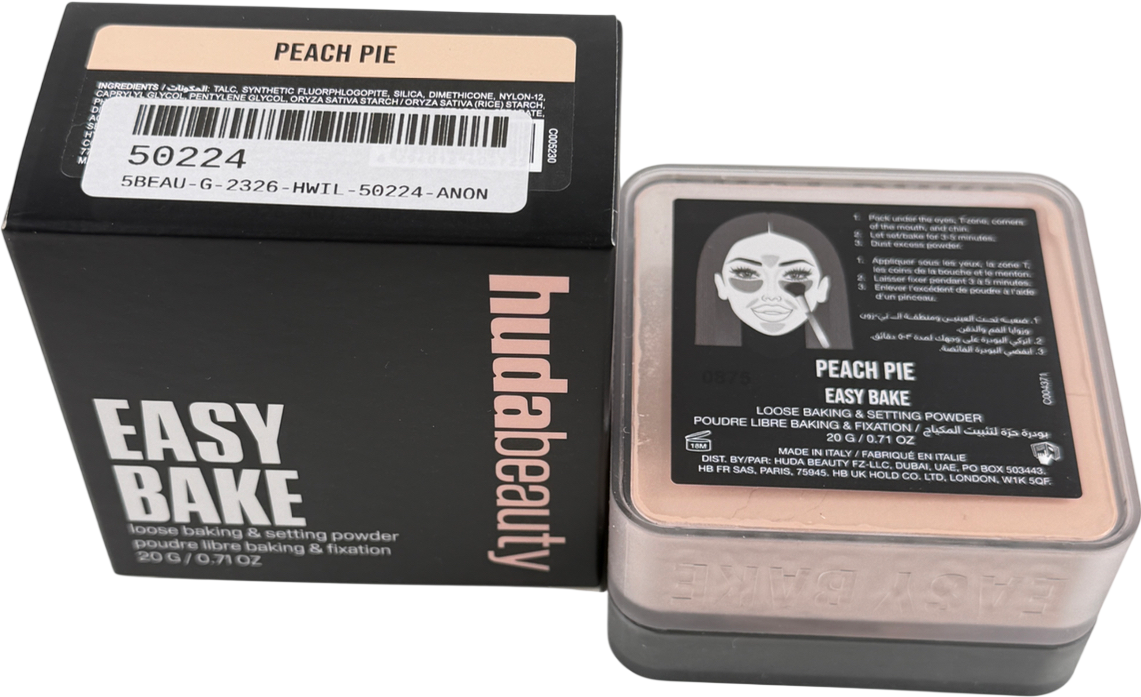 Huda Beauty Easy Bake Loose Powder Peach Pie 20g