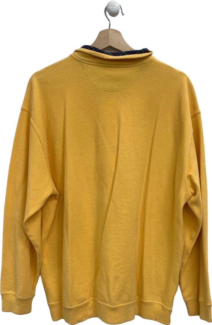 Paul & Shark Yellow Golf Jumper UK L