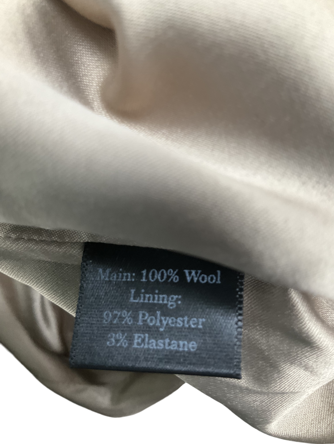 Holland Cooper Brown High Waisted Wide Leg Trousers With Turn Up UK 8