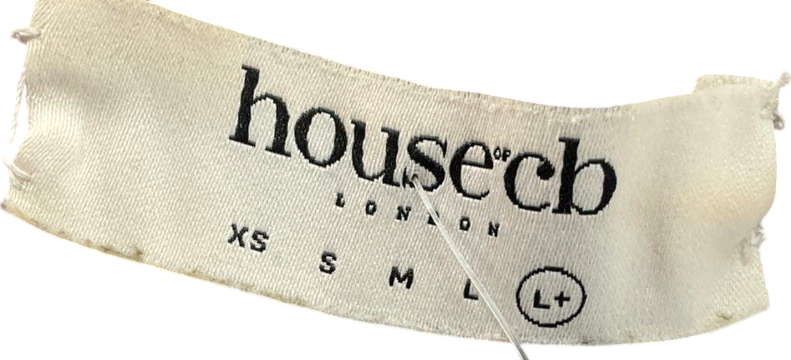 House of CB Evie Brown Bandage Bralette UK XL