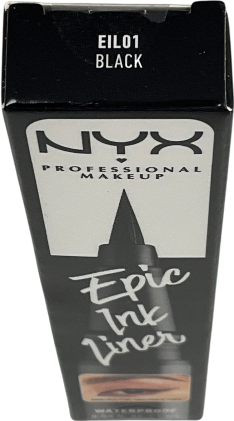 NYX Epic Ink Eye Liner Black 1ml