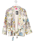 Loved By Karouska  "Monkey Say, Monkey Do" Cropped Kantha Jacket UK S