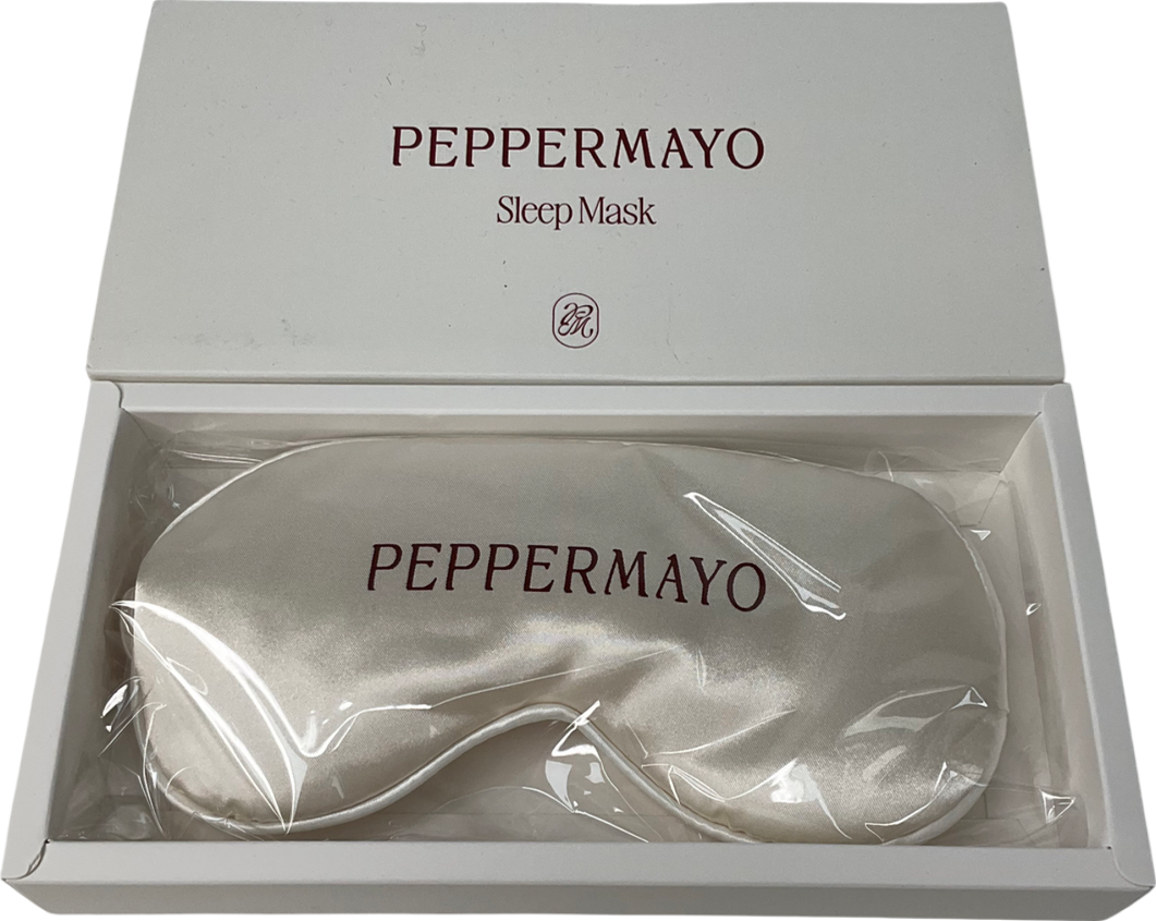 peppermayo Peppermayo Sleep Mask - Ivory One size