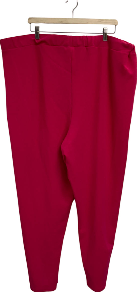 M&S Limited Collection Pink Split Hem Trousers UK 26