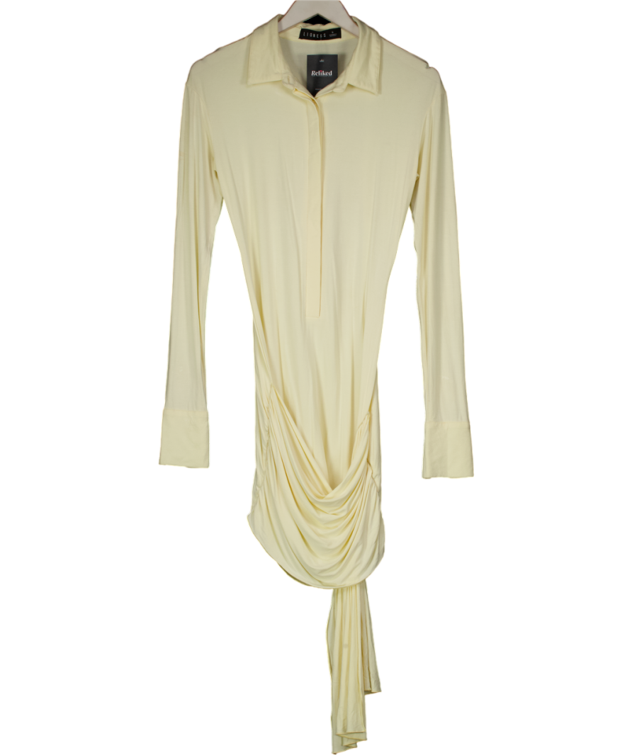 Lioness Cream Soho Mini Dress UK S