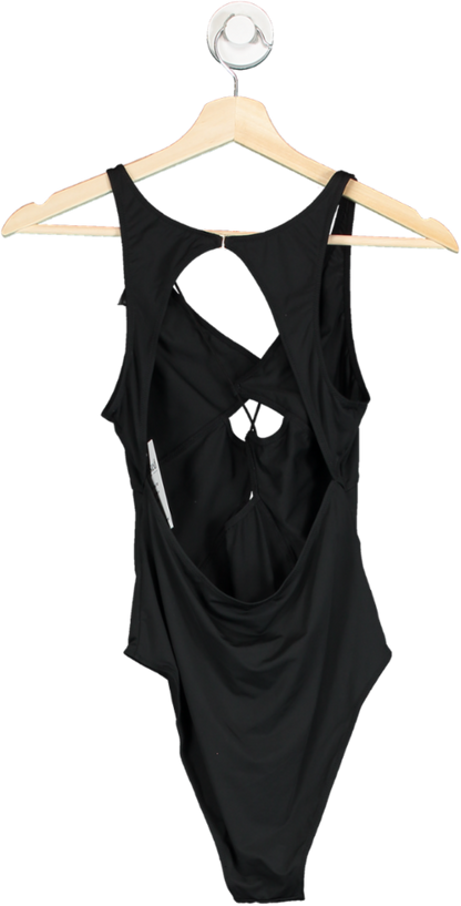 Anthropologie Black Cut-Out Swimsuit S