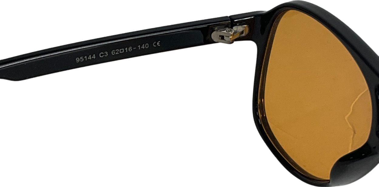 Vehla Black Dixie  Sunglasses in Case- Black/toffee
