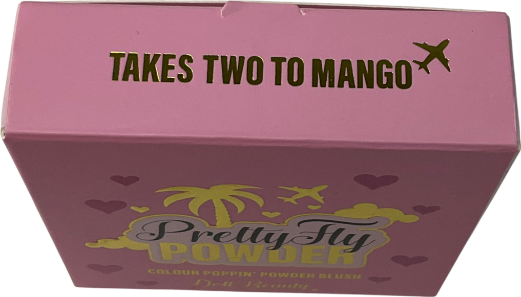 Doll Beauty Pretty Fly Powder Blusher Takes Two To Mango One size