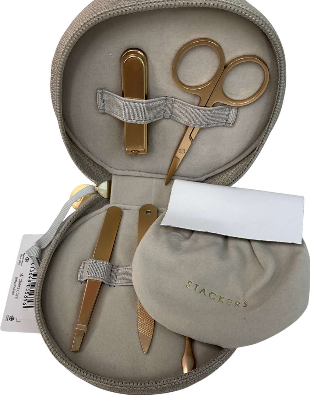 stackers Manicure Set, Multi Grey One size