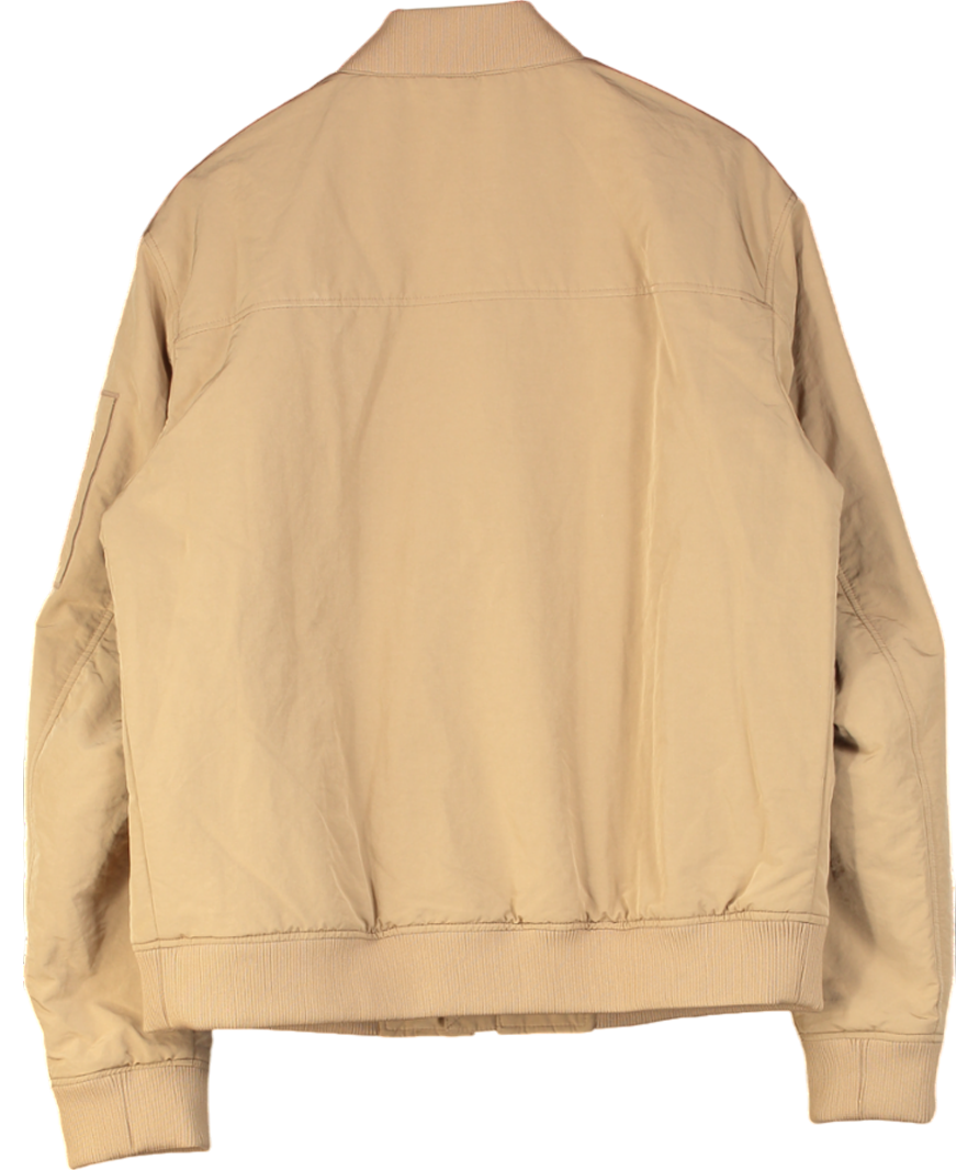 BOSS Beige Water-repellent Comber Bomber Jacket Sz54 UK L/XL