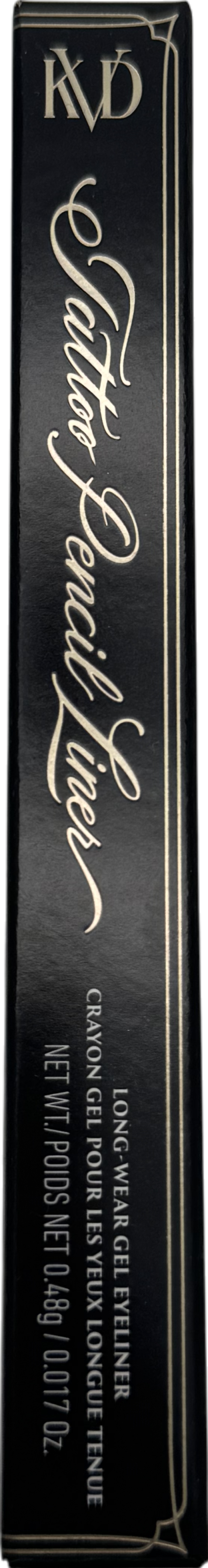 KVD beauty Tattoo Pencil Liner Long-wear Gel Eyeliner Chromite Black  0.48g