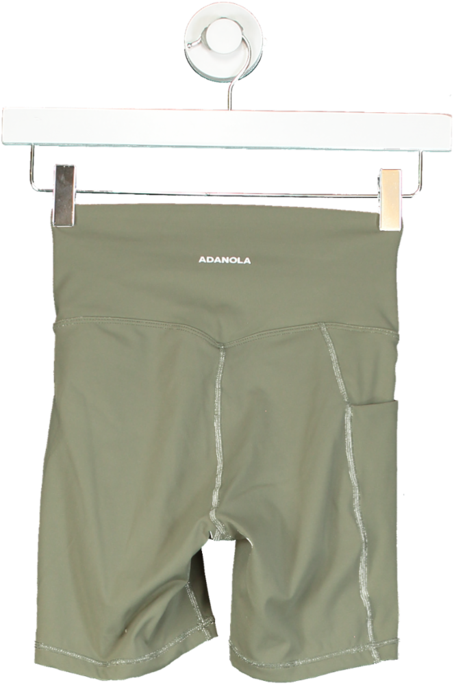 Adanola Khaki Bike Shorts UK XS