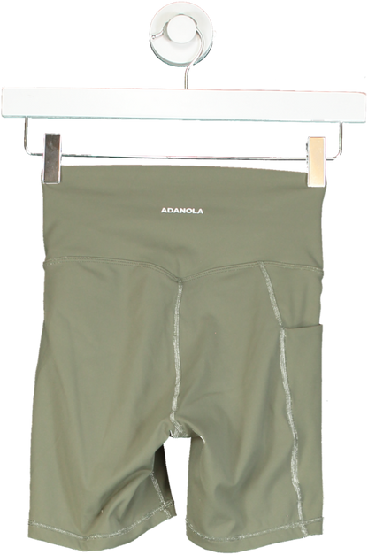 Adanola Khaki Bike Shorts UK XS