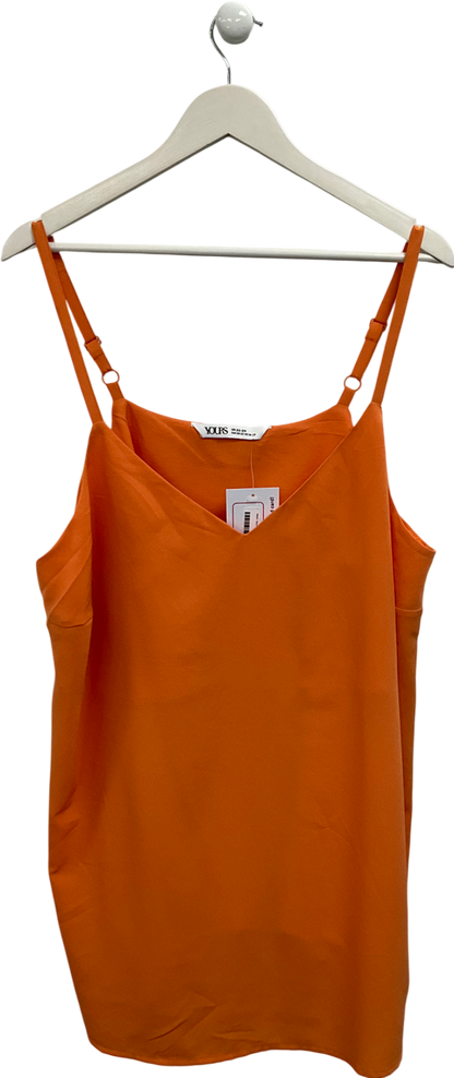 Yours Orange Vest Top UK 22