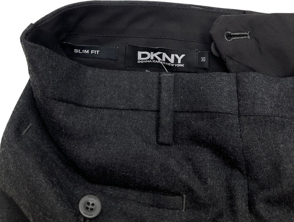 DNKY Slim Fit Grey Performance Trousers W30