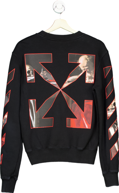 Off-White Black Caravaggio Painting sweatshirt UK XS