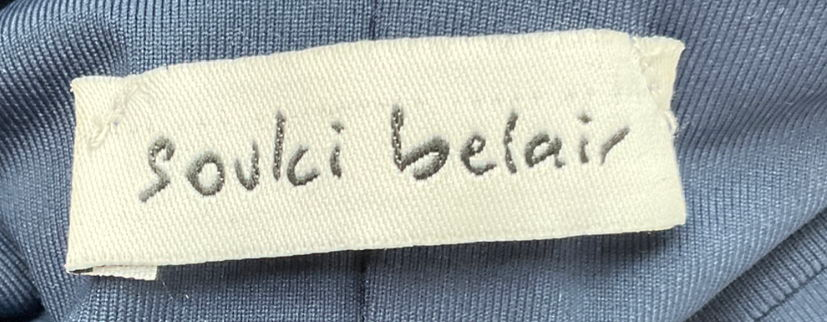 souki belair Blue Temple Jumpsuit UK XS