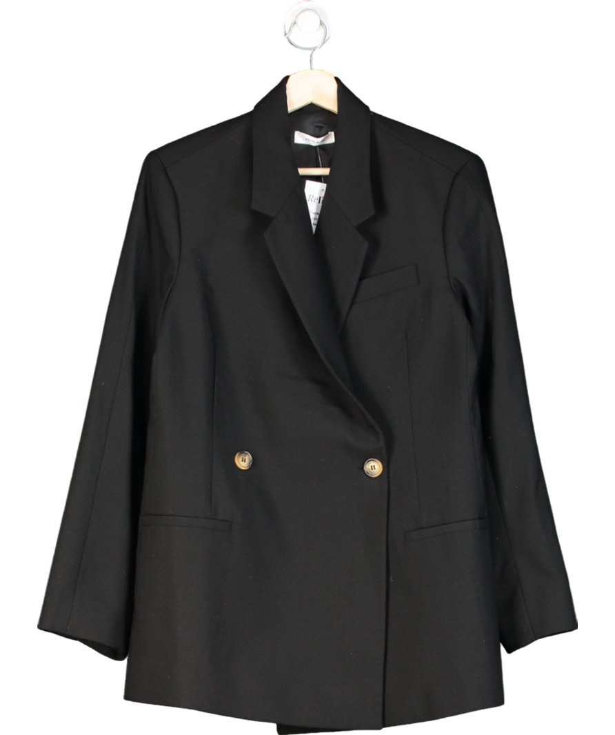 Anine Bing Black Kaia Blazer UK S