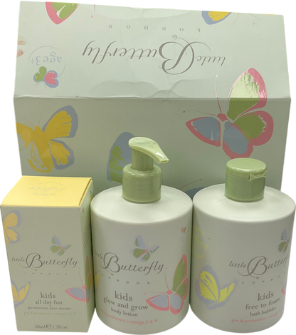 little butterfly White Baby Care Set One Size