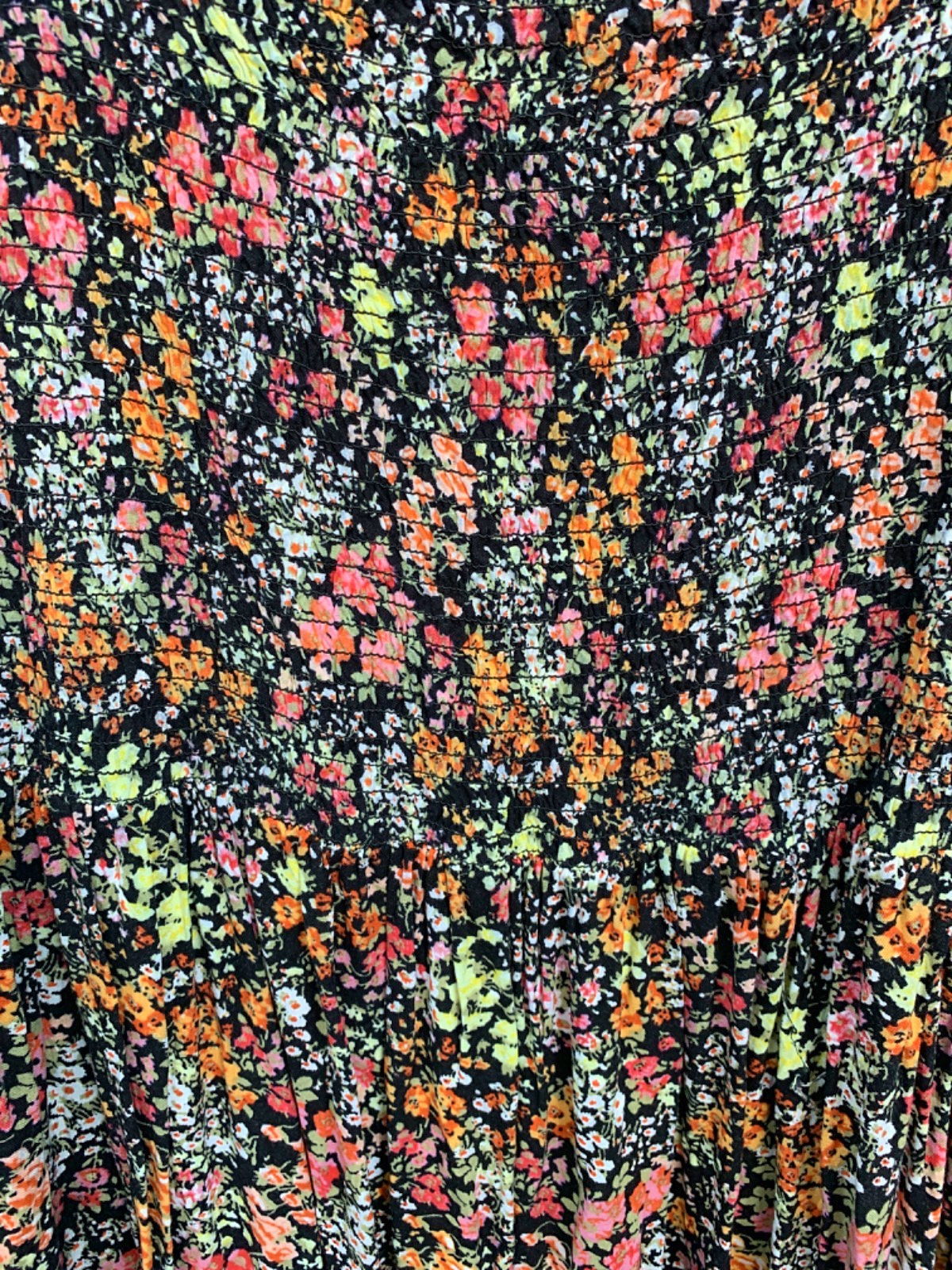 Yours Multicolour Floral Print Dress Size UK 26-28