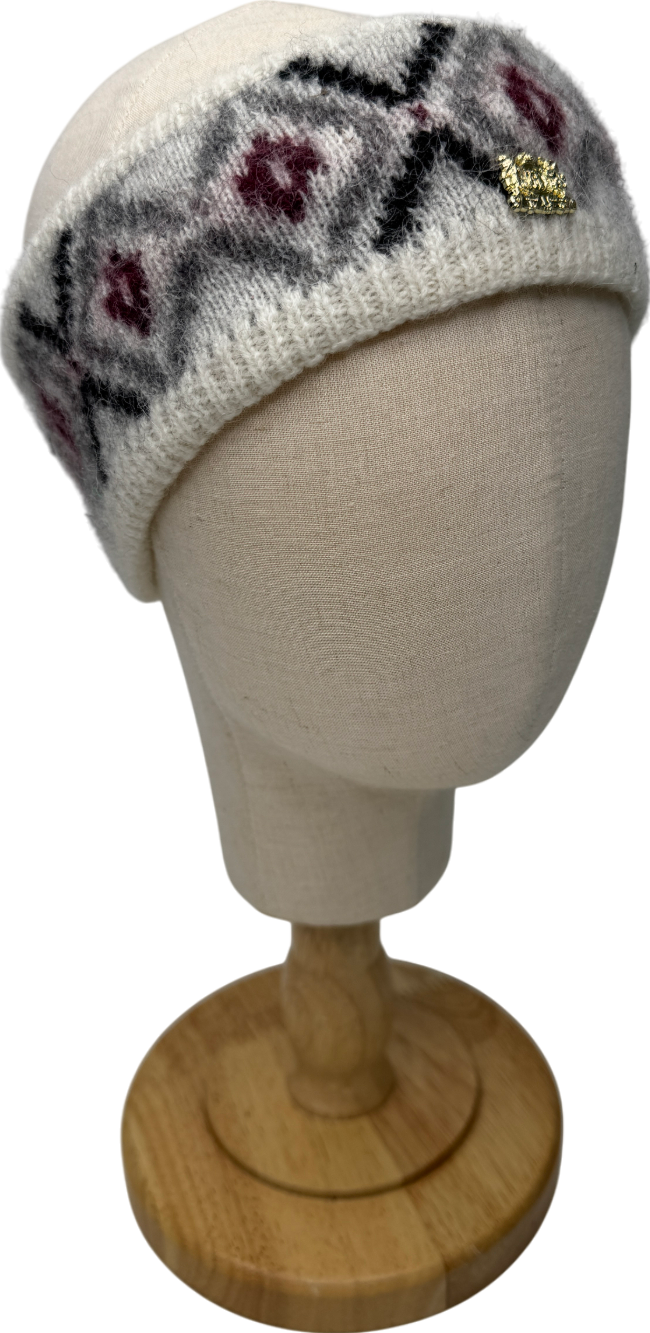 Holland Cooper Fairisle Headband Cream One Size