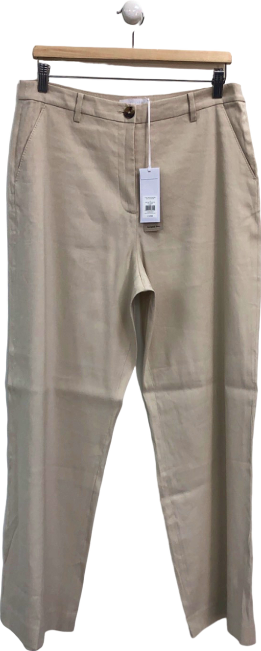 The White Company Beige Trousers UK 12