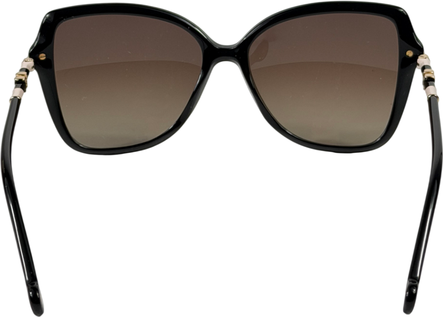 CAROLINA HERRERA Her0302s Black Butterfly-frame Sunglasses