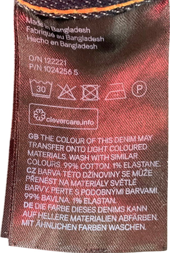 Black Paint Sprayed Jeans W32