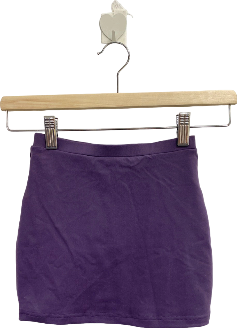 PRIX Purple Mini Skirt XS