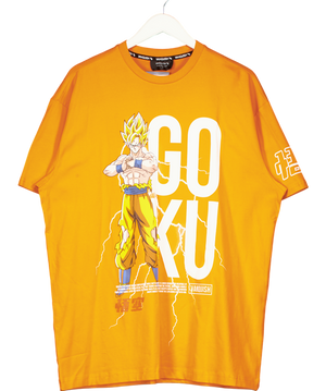 Vanquish Orange Dragon Ballz Collection T Shirt UK M