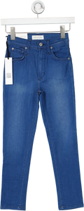 James Jeans Blue High Rise Skinny Crop Jeans BNWT W24