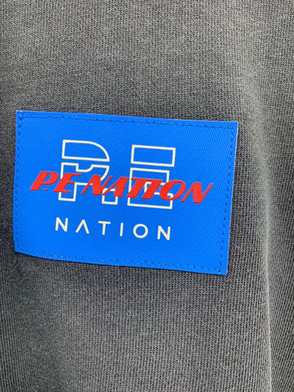 P.E Nation Charcoal Hoodie UK L