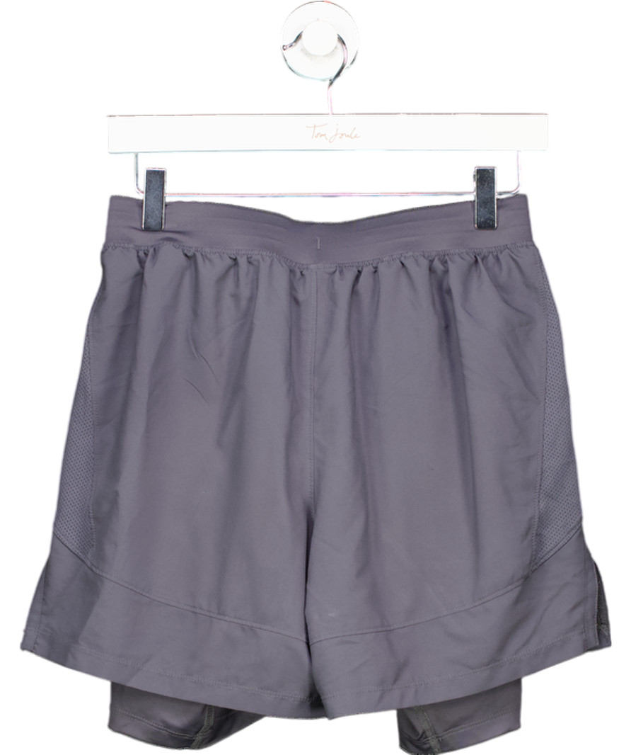 Under Armour Grey Launch 7" Bermuda Shorts UK S