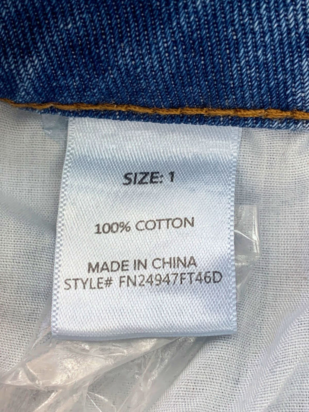 Fashion Nova Blue Distressed Wide Leg Jeans UK W24-25