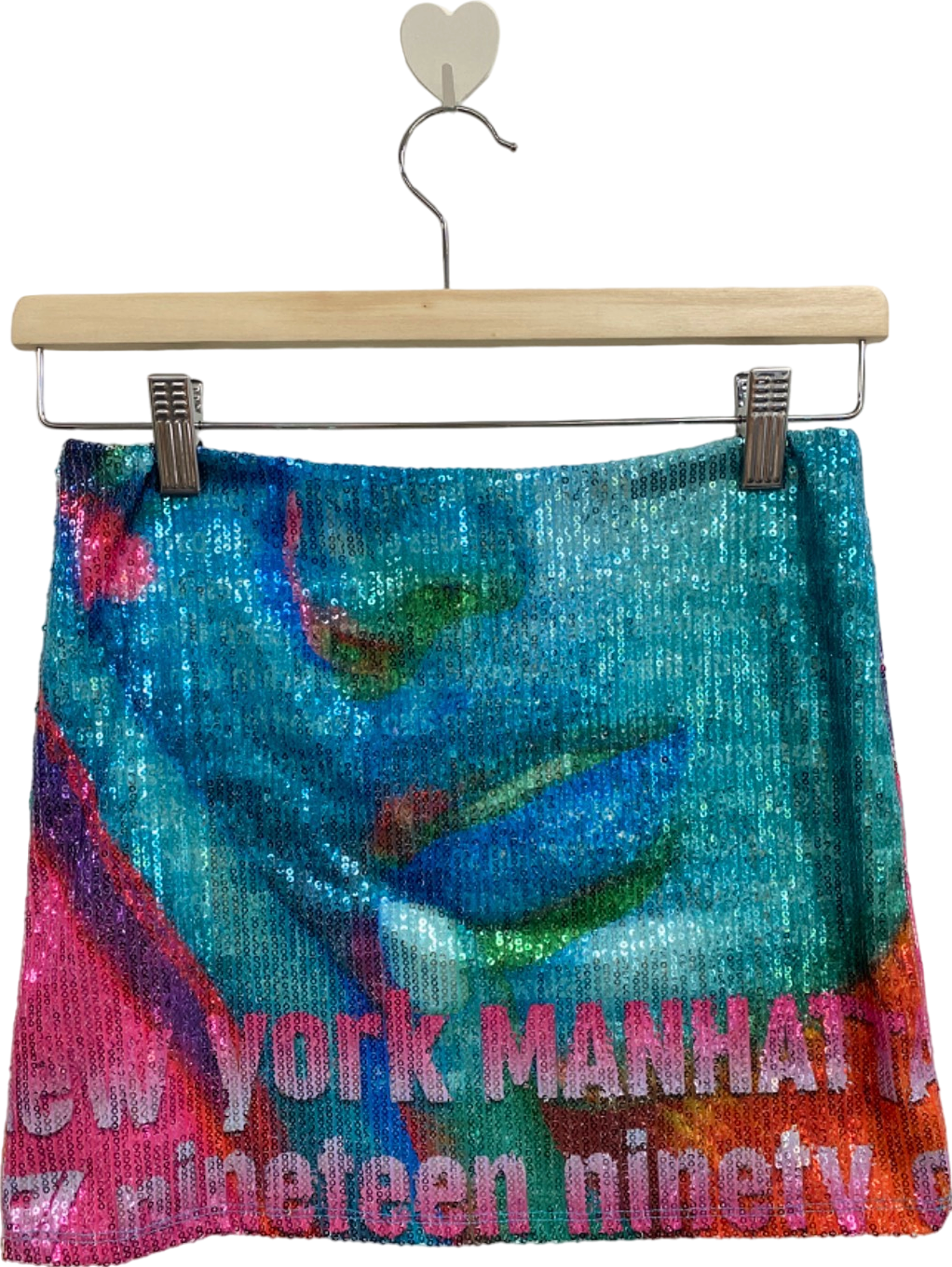 Urban Outfitters Multi-colour Sequin Mini Skirt XS